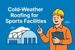 Why Sports Facilities in Ontario Need Cold-Weather Roofing Systems