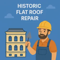 How Flat Roofs Were Built on Historic Buildings — and How We Repair Them Today