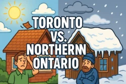Common Roofing Problems in Toronto vs. Northern Ontario (2025 Guide)